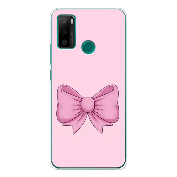 Чехол с рисунком «Розовый бантик» для Ulefone Note 10P