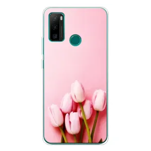 Чохли з картинкою (Тюльпани) на Ноте 10П (Рожеві тюльпани)