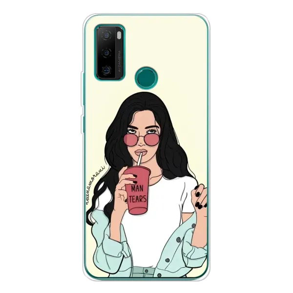 Чехол с рисунком «С напитком» для Ulefone Note 10P Чехол с рисунком «С напитком» для Ulefone Note 10P