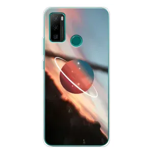 Чохол (ТПУ) з планетами на Ulefone Note 10P (Сатурн)