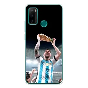 Чехлы Лео Месси Аргентина для Ulefone Note 10P (Счастливый Месси)