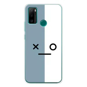 Чохли (ТПУ) (смішні стікери) для Ulefone Note 10P (Сіро-білий)