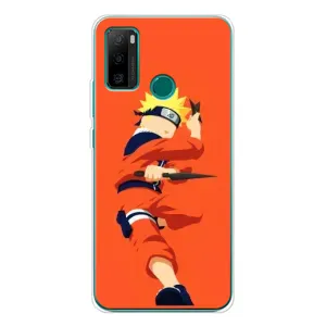 Чехлы с принтом Наруто на Ulefone Note 10P (Силуэт Наруто)