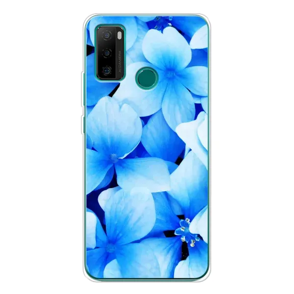 Чехол с рисунком «Синие цветы» для Ulefone Note 10P Чехол с рисунком «Синие цветы» для Ulefone Note 10P