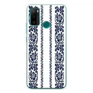 Силіконовый Чохол на Ulefone Note 10P з картинкой Вишиванки (Синя вишиванка)