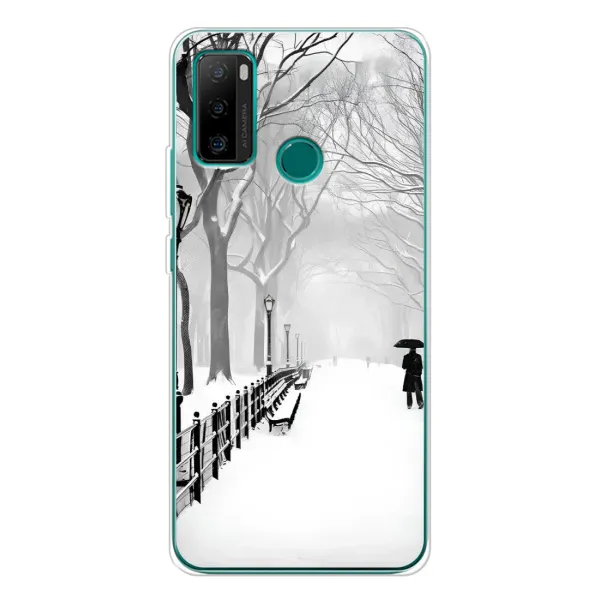 Чехол с рисунком «Снегом замело» для Ulefone Note 10P
