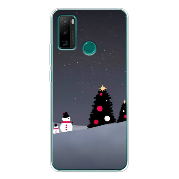 Чехол с рисунком «Снеговички» для Ulefone Note 10P