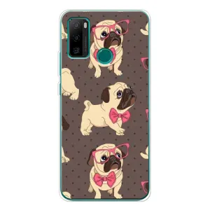 Чехол (ТПУ) Милые собачки для Ulefone Note 10P (Собачки Мопсики)