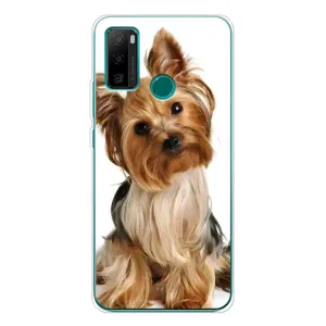 Чехол (ТПУ) Милые собачки для Ulefone Note 10P (Собака Терьер)