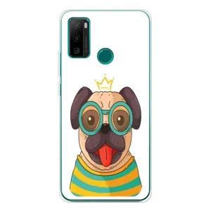Бампер для Ulefone Note 10P с картинкой "Песики" (Собака Король)