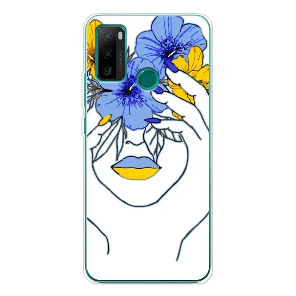 Чехол с рисунком «Украинка на всю голову» для Ulefone Note 10P Чехол с рисунком «Украинка на всю голову» для Ulefone Note 10P