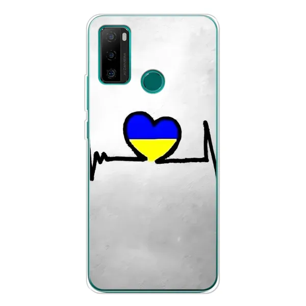 Чехол с рисунком «Украинская кардиограмма» для Ulefone Note 10P Чехол с рисунком «Украинская кардиограмма» для Ulefone Note 10P