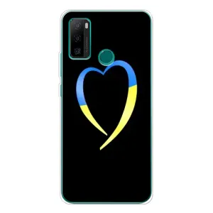 Силиконовый Чехол на Ulefone Note 10P (Я-Украина) (Украинское сердце)