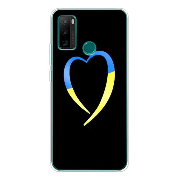 Чехол с рисунком «Украинское сердце» для Ulefone Note 10P Чехол с рисунком «Украинское сердце» для Ulefone Note 10P