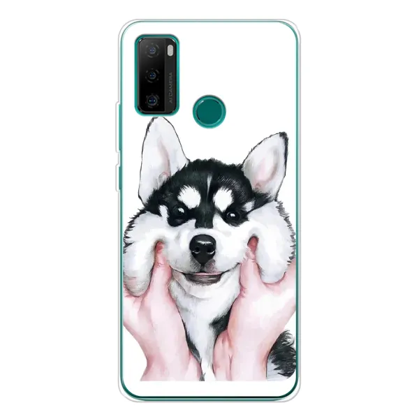 Чехол с рисунком «Собака Хаски» для Ulefone Note 10P Чехол с рисунком «Собака Хаски» для Ulefone Note 10P