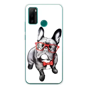 Бампер для Ulefone Note 10P с картинкой "Песики" (В очках)