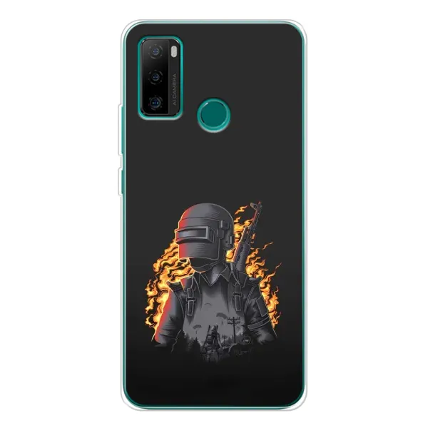 Чехол с рисунком «В огне» для Ulefone Note 10P Чехол с рисунком «В огне» для Ulefone Note 10P