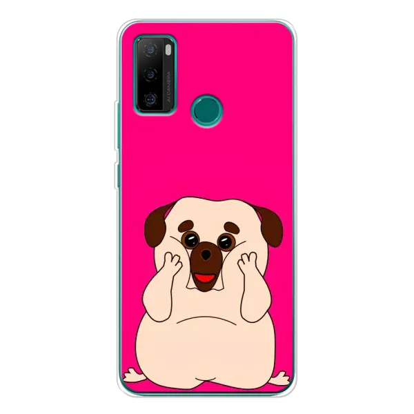 Чехол с рисунком «Веселый Мопсик» для Ulefone Note 10P Чехол с рисунком «Веселый Мопсик» для Ulefone Note 10P