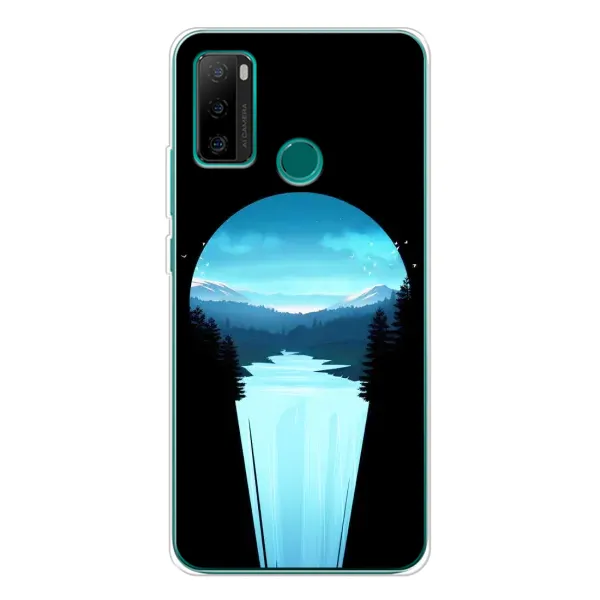 Чехол с рисунком «Синий Водопад» для Ulefone Note 10P Чехол с рисунком «Синий Водопад» для Ulefone Note 10P