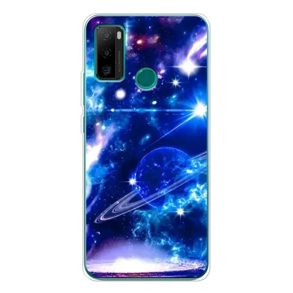 Чехол с рисунком «Яркий космос» для Ulefone Note 10P