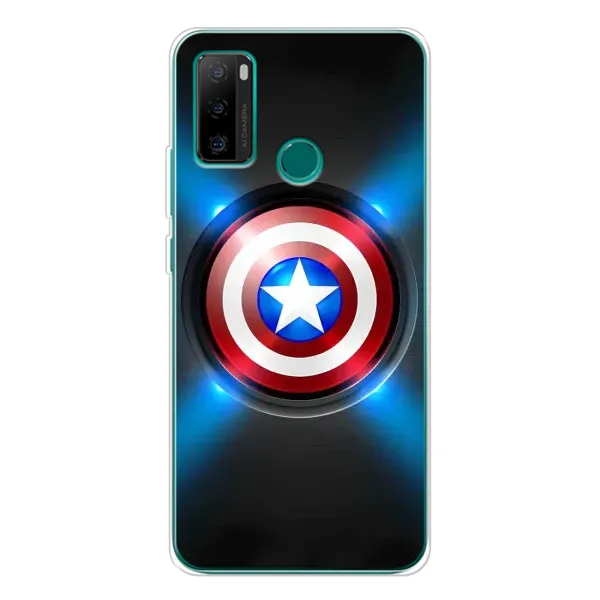 Чехол с рисунком «Яркий Щит Капитана» для Ulefone Note 10P Чехол с рисунком «Яркий Щит Капитана» для Ulefone Note 10P