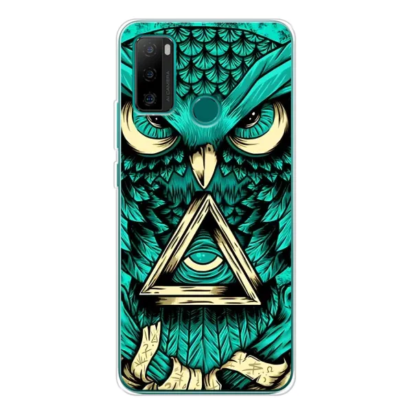 Чехол с рисунком «Зеленая сова» для Ulefone Note 10P Чехол с рисунком «Зеленая сова» для Ulefone Note 10P