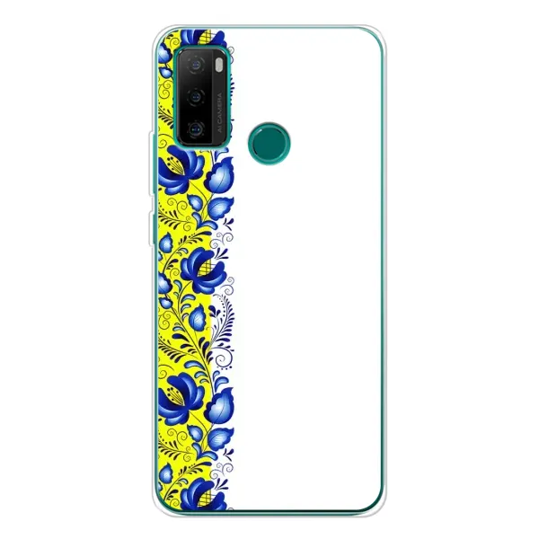 Чехол с рисунком «Желто-синяя вышиванка» для Ulefone Note 10P Чехол с рисунком «Желто-синяя вышиванка» для Ulefone Note 10P