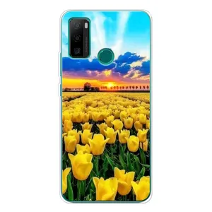 Чохли з картинкою (Тюльпани) на Ноте 10П (Жовті тюльпани)
