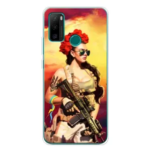 ЗСУ Чехлы (TPU) для Ulefone Note 10P (Женщина солдат)