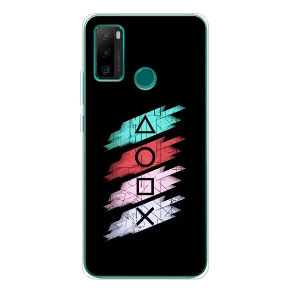 Чехол с рисунком «Значки Sony» для Ulefone Note 10P Чехол с рисунком «Значки Sony» для Ulefone Note 10P