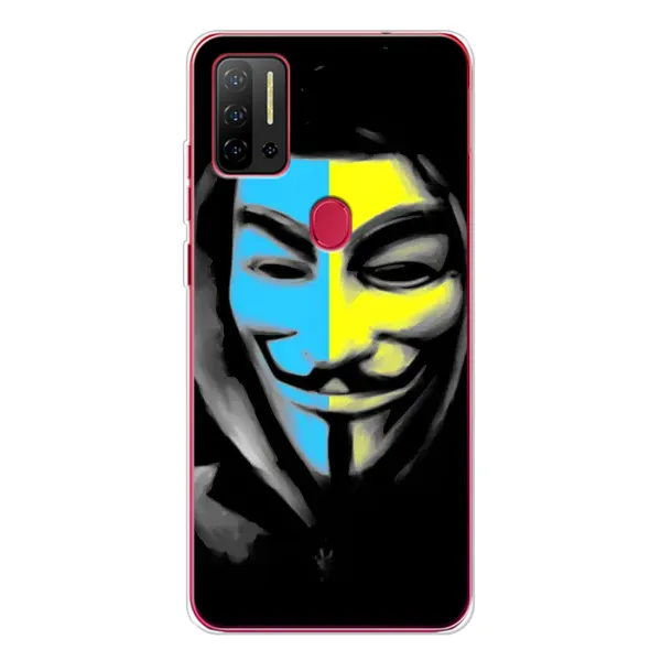 Чохол з малюнком «Анонімус патріот» для Ulefone Note 11P Чохол з малюнком «Анонімус патріот» для Ulefone Note 11P