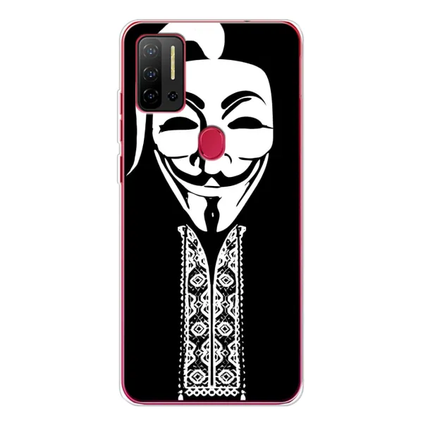 Чехол с рисунком «Анонимус» для Ulefone Note 11P
