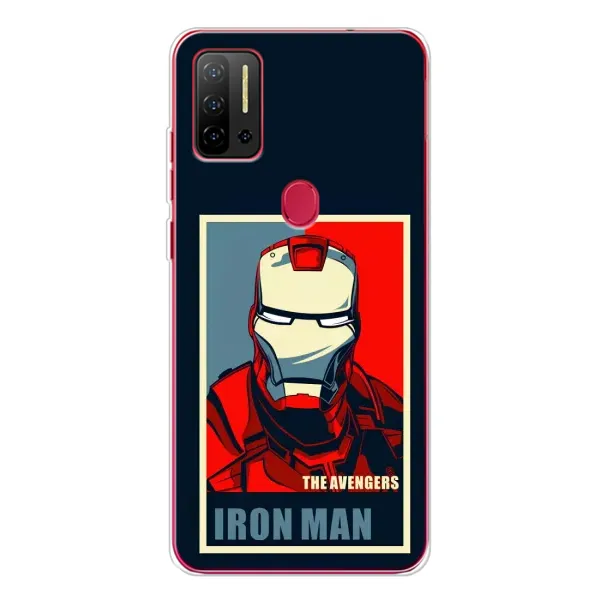 Чехол с рисунком «Art Iron man» для Ulefone Note 11P Чехол с рисунком «Art Iron man» для Ulefone Note 11P