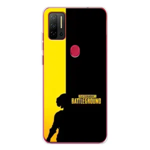 Чехол (TPU) с картинкой "Лого Пабг" на Ноте 11П (Battlegrounds)