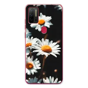 Чехол с ромашками на Ulefone Note 11P (Белые ромашки)