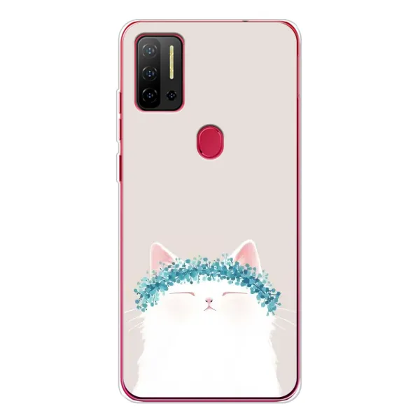 Чехол с рисунком «Белый котик» для Ulefone Note 11P Чехол с рисунком «Белый котик» для Ulefone Note 11P