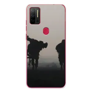 Чохли на військову тематику для Ulefone Note 11P (Бій солдат)