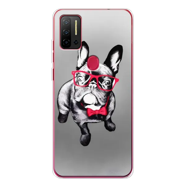 Чехол с рисунком «Бульдог в очках» для Ulefone Note 11P Чехол с рисунком «Бульдог в очках» для Ulefone Note 11P