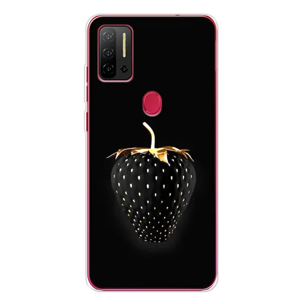 Чехол с рисунком «Чёрная клубника» для Ulefone Note 11P Чехол с рисунком «Чёрная клубника» для Ulefone Note 11P