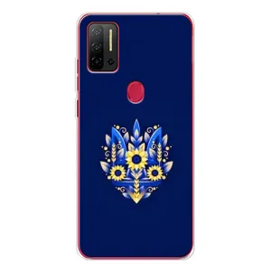 Чехол Укр Символика для Ulefone Note 11P (Цветущий Герб)