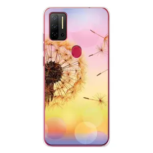 Силиконовый Чехол с одуванчиками на Ulefone Note 11P (Цветок-одуванчик)