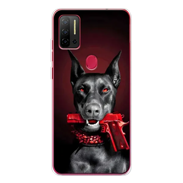 Чехол с рисунком «Доберман злой» для Ulefone Note 11P Чехол с рисунком «Доберман злой» для Ulefone Note 11P