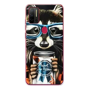 Силіконовий Чохол з Энотами на Ulefone Note 11P (Єнот в окулярах)