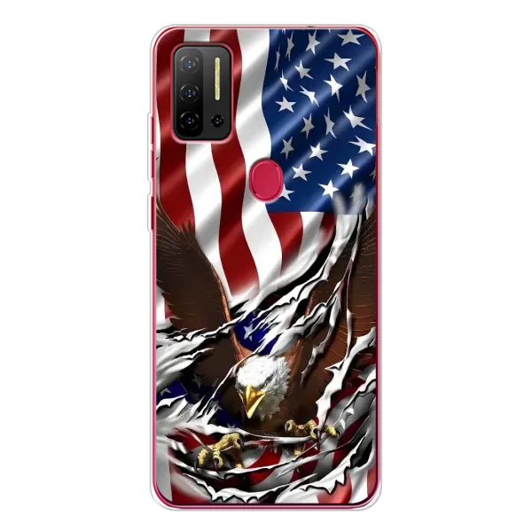 Чохол з малюнком «Прапор USA» для Ulefone Note 11P