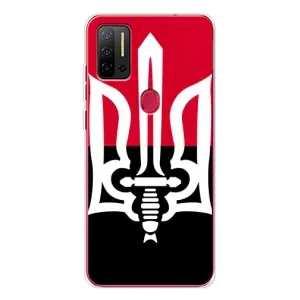 Чехлы УПА (Красно-Чёрный) на Ulefone Note 11P (Герб Украины)