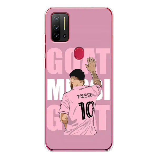 Чехол с рисунком «GOAT MESSI» для Ulefone Note 11P Чехол с рисунком «GOAT MESSI» для Ulefone Note 11P