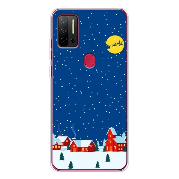 Чехол с рисунком «Город в снегу» для Ulefone Note 11P Чехол с рисунком «Город в снегу» для Ulefone Note 11P