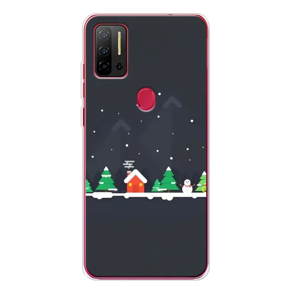 Чехол с рисунком «Город зимний» для Ulefone Note 11P Чехол с рисунком «Город зимний» для Ulefone Note 11P