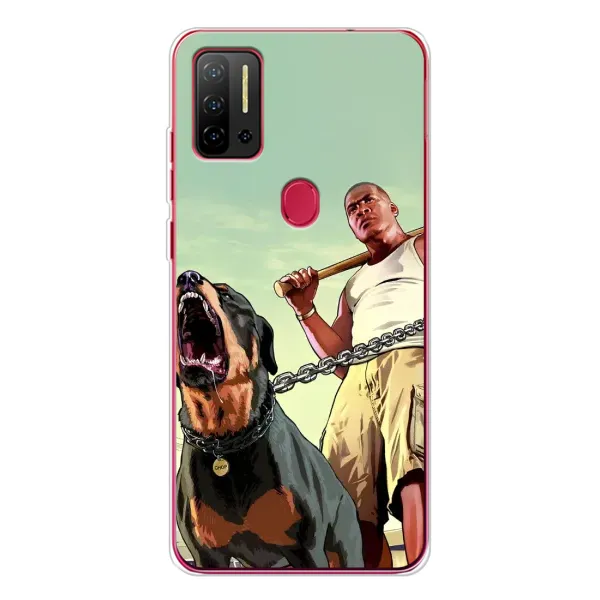 Чехол с рисунком «GTA» для Ulefone Note 11P