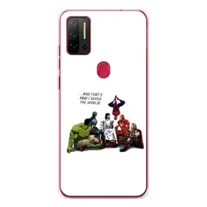 Чехлы для Ulefone Note 11P (Для Христиан) (Иисус супергерой)